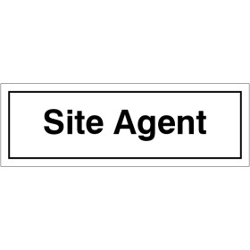 Site Agent Door Sign