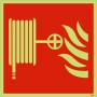 Glow in the Dark Fire Hose Reel Symbol Sign