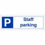 Staff Parking Sign