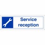 Service Reception Sign