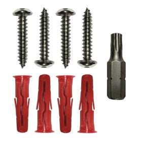 Tamperproof Sign Wall Fixing Kit