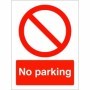 No Parking prohibition safety sign