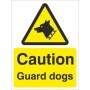 Caution Guard Dogs warning sign