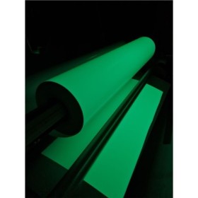  Glow in dark self adhesive vinyl film for emergency safety signage