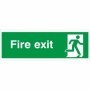 Fire Exit Running Man Right Sign | Safety Signs UK