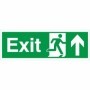 Exit Arrow Up emergency exit safety sign with upward directional arrow