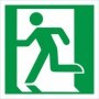 Fire Exit Man Running Left Sign