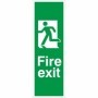 Fire Exit Running Man Left sign