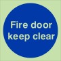 Fire Door Keep Clear Sign | Safety Signs UK