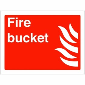 Fire Bucket Sign | Safety Signs UK