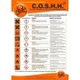 COSHH regulations workplace hazardous substance safety poster