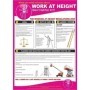 Work at height workplace safety poster