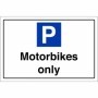 Motorbikes Only Sign | Safety Signs UK