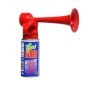  Portable handheld air horn for emergency alarm signalling and fire safety alerts