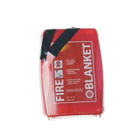 Fire Blanket emergency fire safety sign