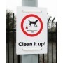  Clean It Up Maximum Penalty £200 Sign for parks and public outdoor areas