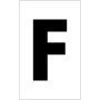  white letter F