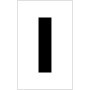  white letter I