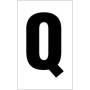  white letter Q