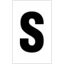  white letter S