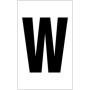  white letter W
