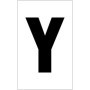  white letter Y