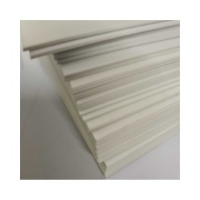 Custom rigid plastic PVC sign printing material stack