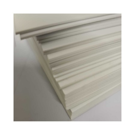 Custom rigid plastic PVC sign printing material stack