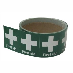 First Aid Helmet Stickers