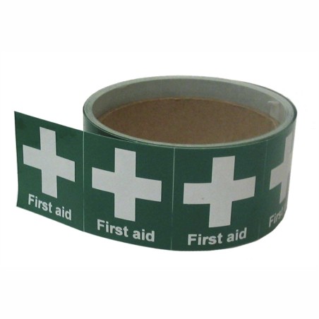 First Aid Helmet Stickers