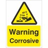 Warning Corrosive Sign
