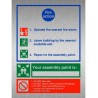 Your Assembly Point Is Fire Action Notice Sign | Safety Signs UK