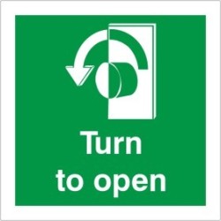 Fire Push / Pull Signs