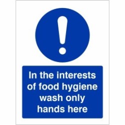 Hygiene & Catering Signs