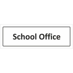School Door Signs