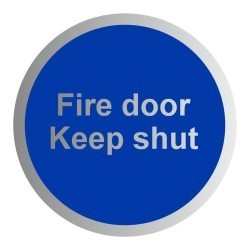 Aluminium Fire Door Signs