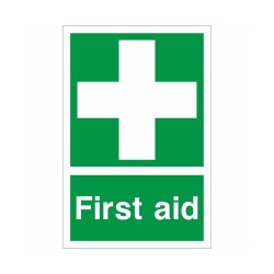 First Aid Information Signs