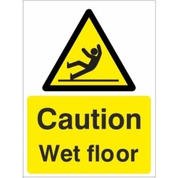 Slippery Floor Signs