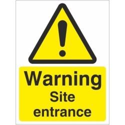 Site Entrance Signs