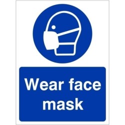 Face Protection Signs